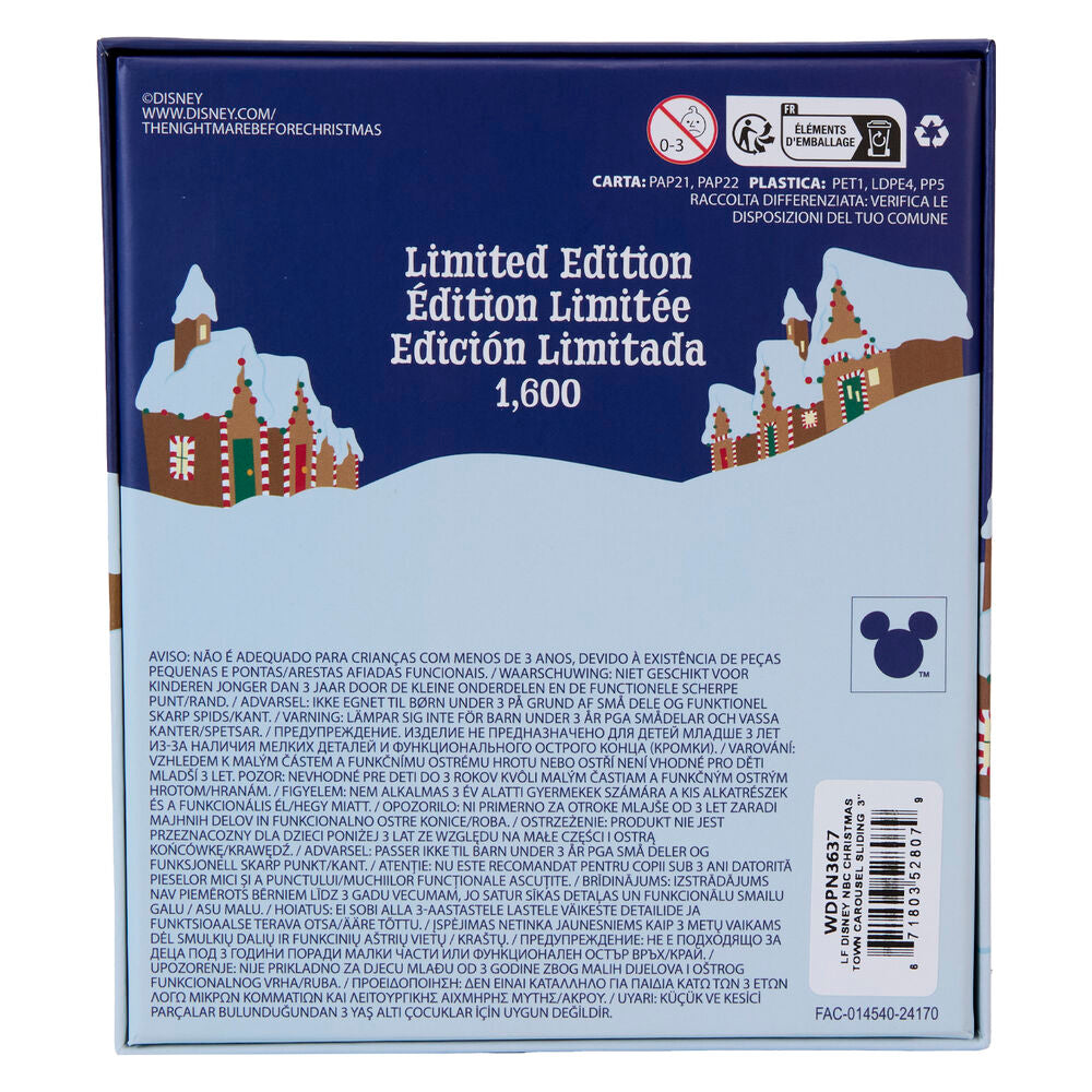 Imagen 3 de Pin Town Carousel Pesadilla Antes De Navidad Disney Loungefly