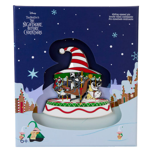 Imagen 1 de Pin Town Carousel Pesadilla Antes De Navidad Disney Loungefly