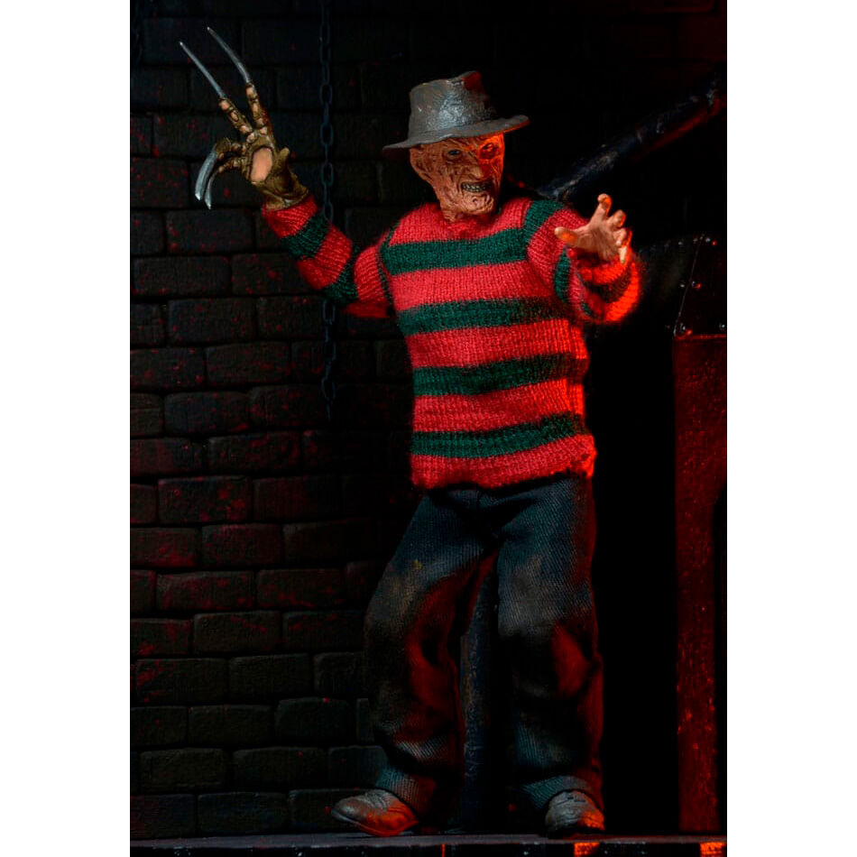 Imagen 5 - Figura Clothed Freddy Krueger Pesadilla En Elm Street 3 20Cm