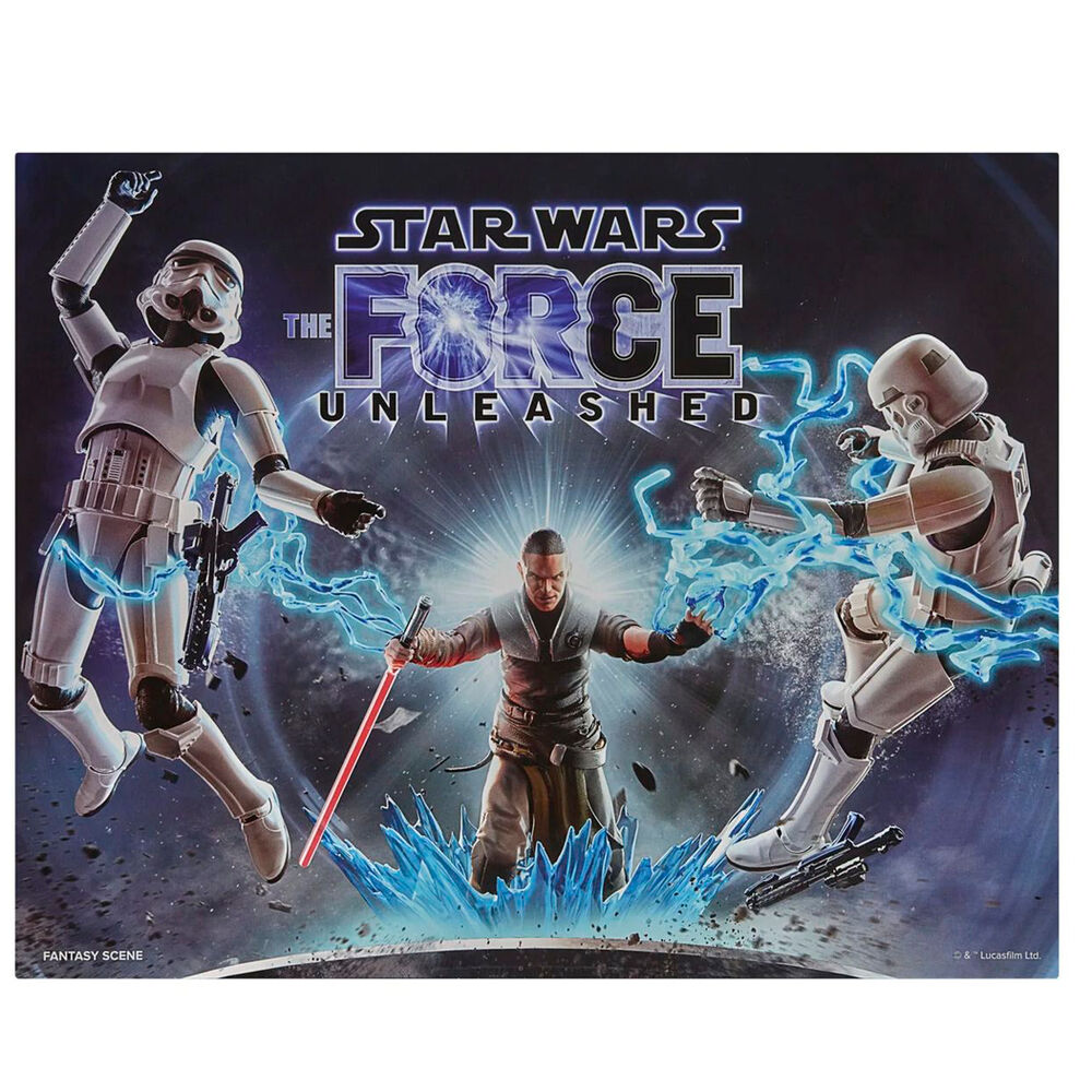 Imagen de Set Starkiller & Stormtroopers The Force Unleashed Star Wars 15Cm parte de nuestra colección en Espadas y más, sitio oficial.