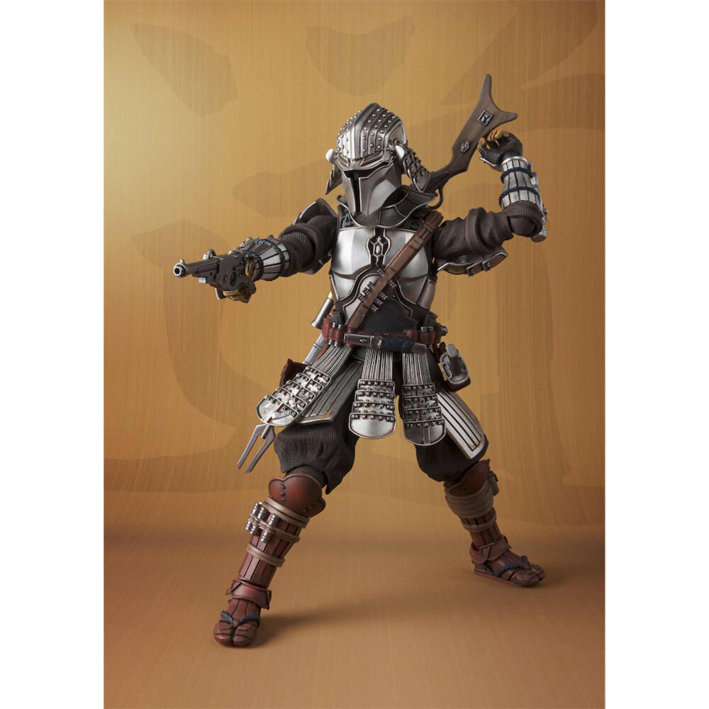 Imagen 5 de Figura Ronin Mandalorian Beskar Armor & Grogu Star Wars 18Cm