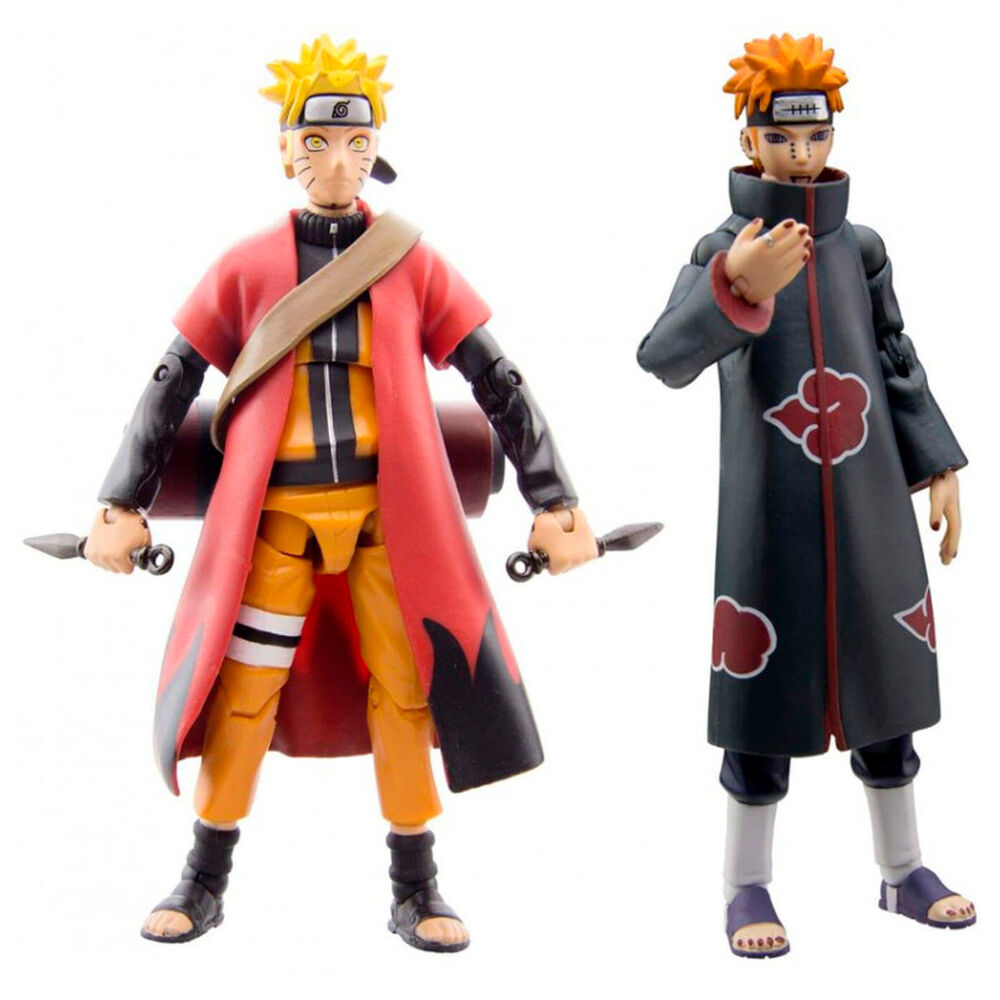 Imagen 1 de Set Figuras Naruto Vs Pain Sage Mode 25Th Anniversary Naruto Shippuden 10Cm