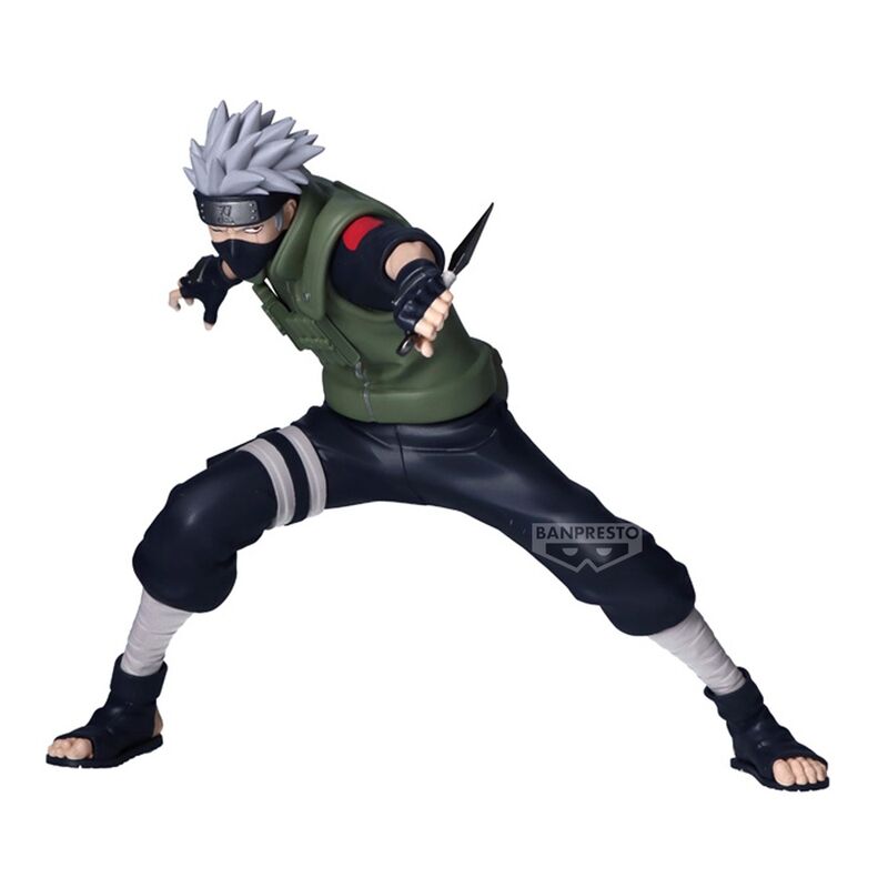 Imagen de Figura Kakashi Hatake Vibration Stars Naruto Shippuden 13Cm parte de nuestra colección en Espadas y más, sitio oficial.