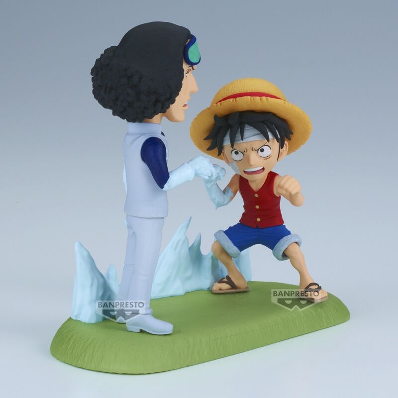 Imagen 2 - Figura Monkey D. Luffy Vs Kuzan World Collectable Figure Log Stories One Piece 9Cm