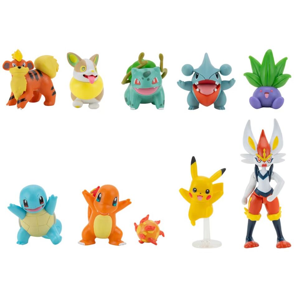 Imagen 2 de Blister 10 Figuras Battle Ready Pokemon