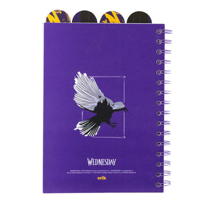 Imagen de Cuaderno A5 Miercoles parte de nuestra colección en Espadas y más, sitio oficial.
