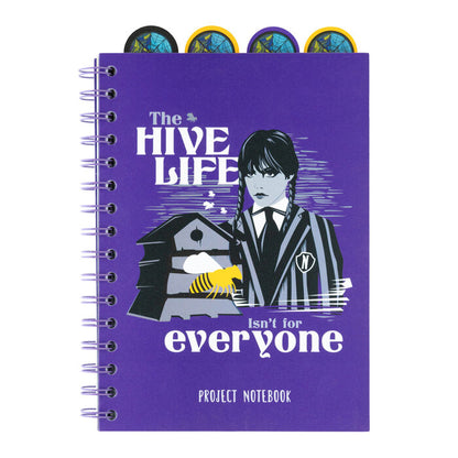 Imagen de Cuaderno A5 Miercoles parte de nuestra colección en Espadas y más, sitio oficial.