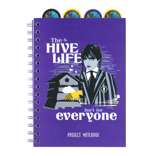 Imagen de Cuaderno A5 Miercoles parte de nuestra colección en Espadas y más, sitio oficial.