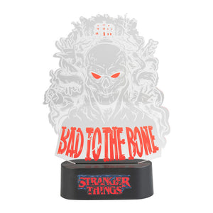 Imagen 1 - Lampara Led Bad To The Bone Stranger Things