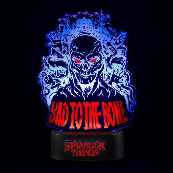 Imagen 3 - Lampara Led Bad To The Bone Stranger Things