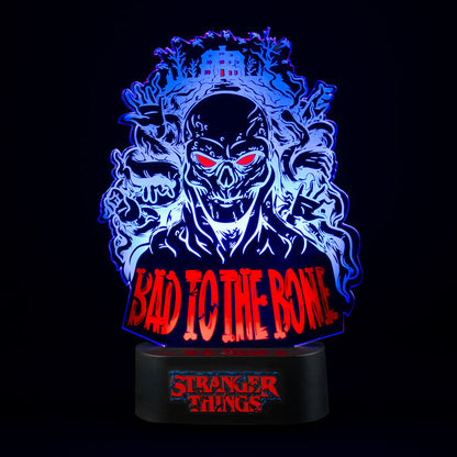 Imagen 3 - Lampara Led Bad To The Bone Stranger Things