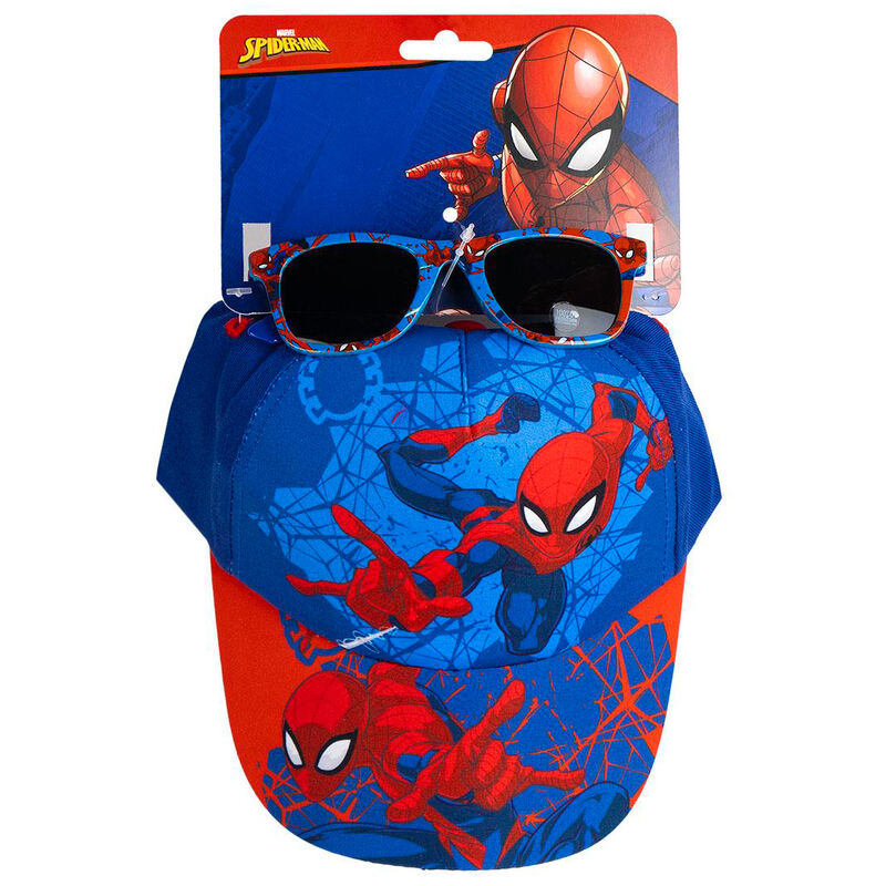 Imagen 1 - Set Gorra + Gafas Sol Spiderman Marvel
