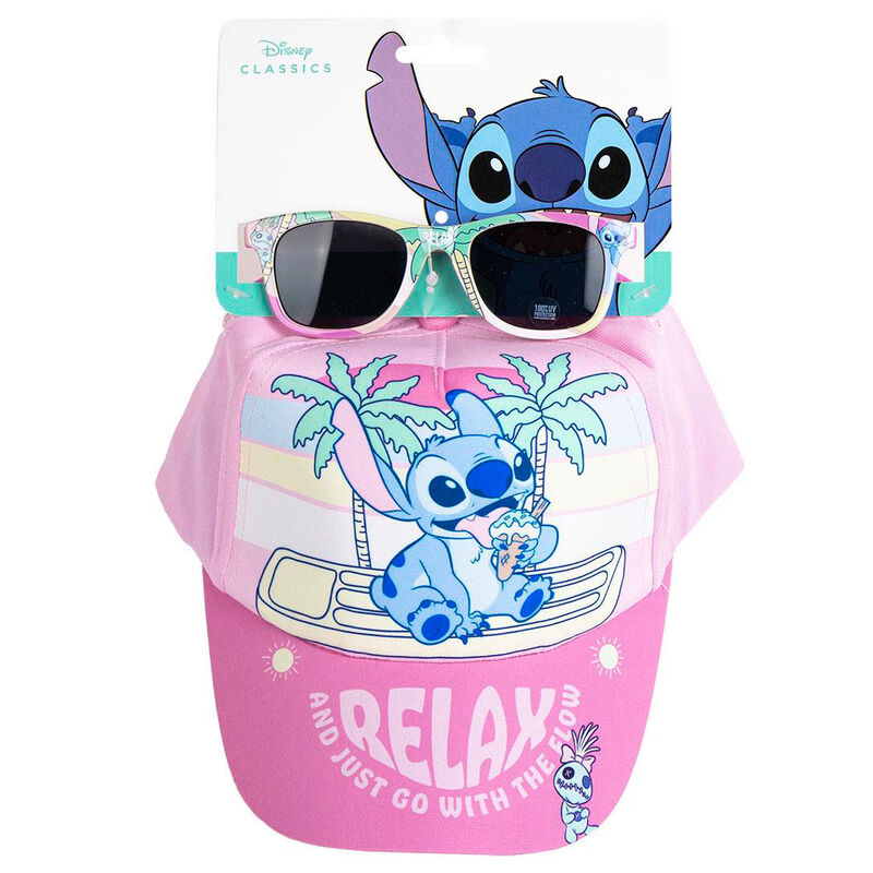 Imagen de Set Gorra + Gafas Sol Stitch Disney parte de nuestra colección en Espadas y más, sitio oficial.