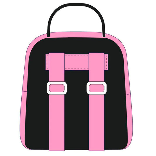 Imagen 2 - Mochila Kuromi Hello Kitty 23Cm