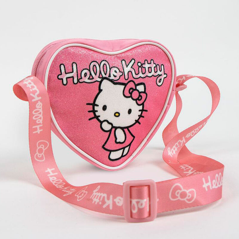 Imagen de Bolso Corazon Hello Kitty parte de nuestra colección en Espadas y más, sitio oficial.