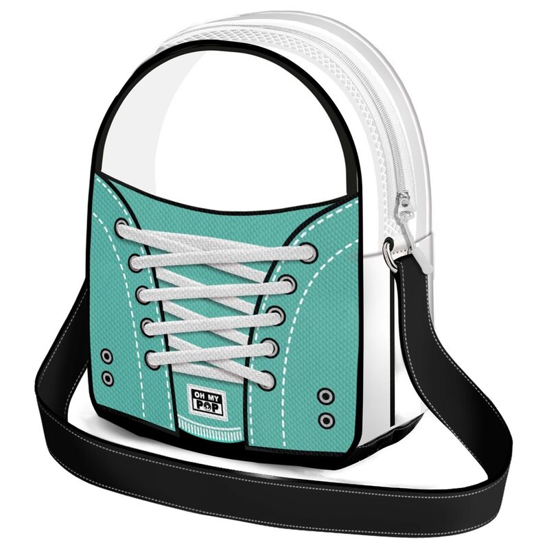 Imagen 1 - Bolso Bandolera Sneakers Mint Oh My Pop!