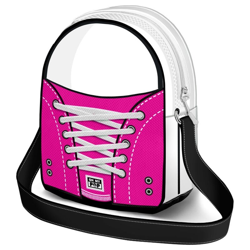 Imagen 1 - Bolso Bandolera Sneakers Fuchsia Oh My Pop!