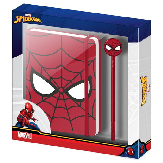 Imagen 1 - Set Diario + Boligrafo Spiderman Marvel