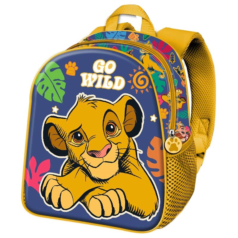 Imagen 1 - Mochila 3D Wild El Rey Leon Disney 31Cm