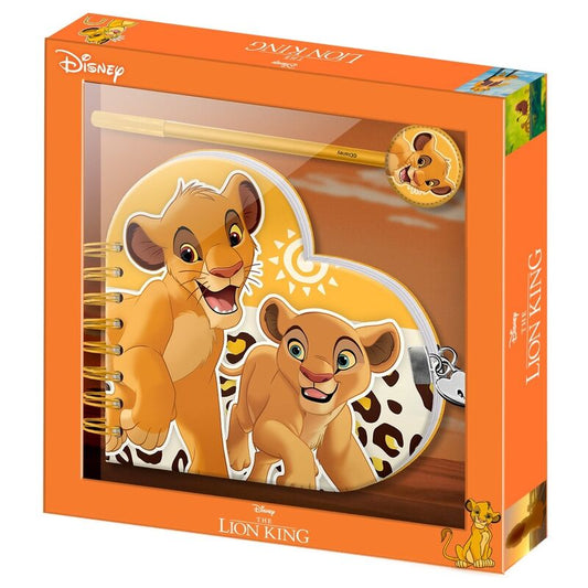 Imagen de Set Diario + Boligrafo El Rey Leon Disney parte de nuestra colección en Espadas y más, sitio oficial.