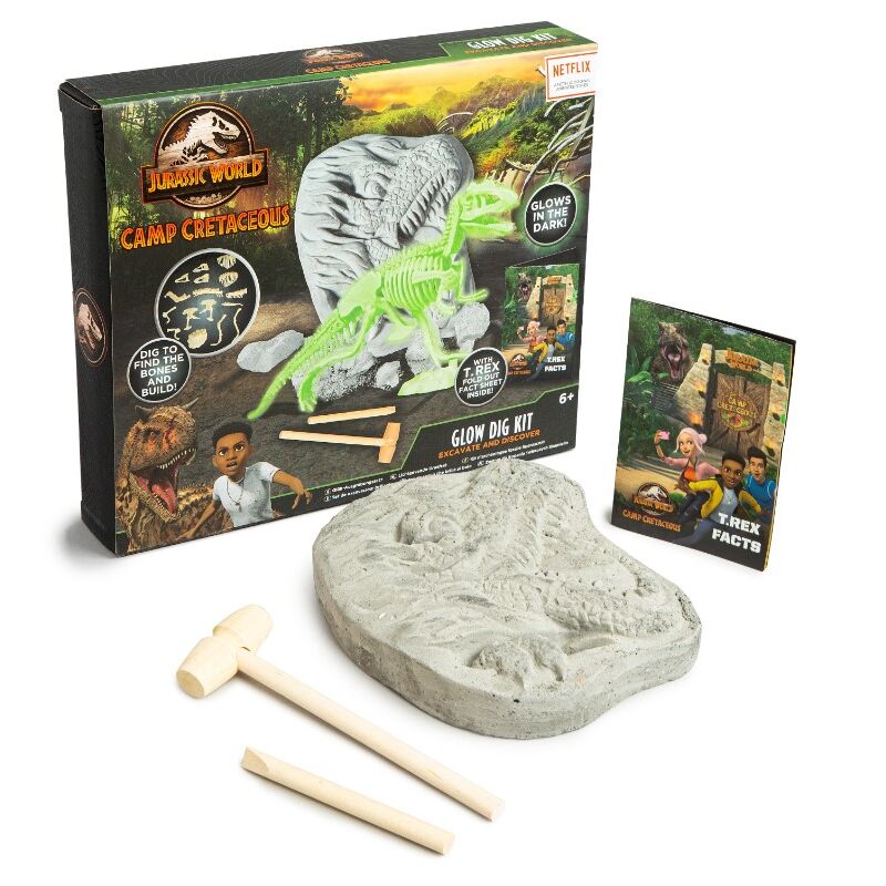 Imagen 2 de Kit Excavacion Brillante Camp Cretaceaous Jurassic World