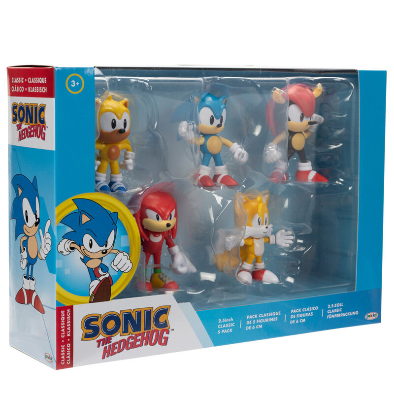 Imagen 5 de Blister 5 Figuras Sonic The Hedgehog 6Cm