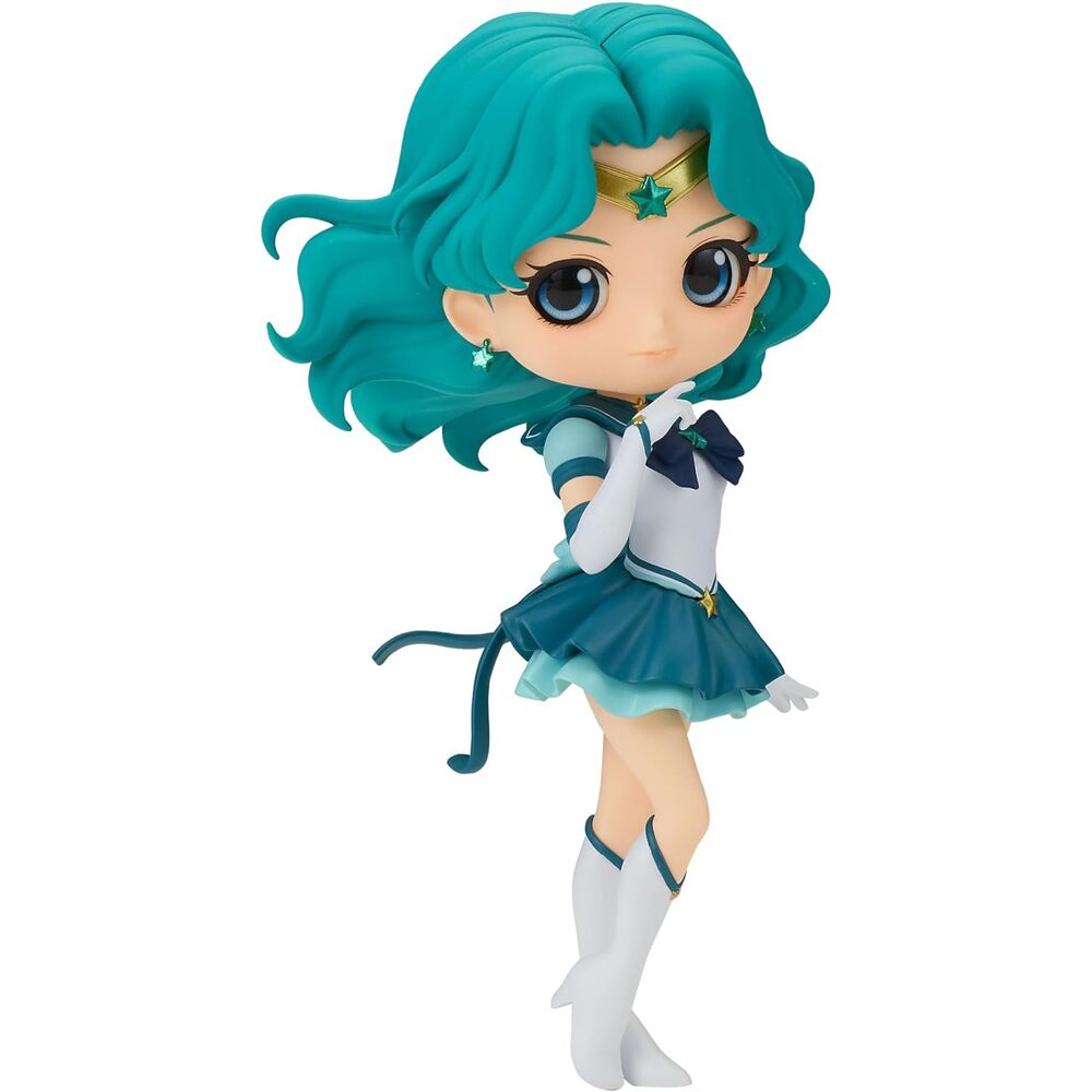 Imagen 4 de Figura Eternal Sailor Neptune Ver.B Pretty Guardian Sailor Moon Cosmos The Movie Q Posket 14Cm