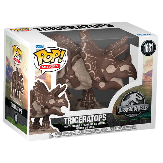 Imagen 2 - Figura Pop Jurassic World Triceratops