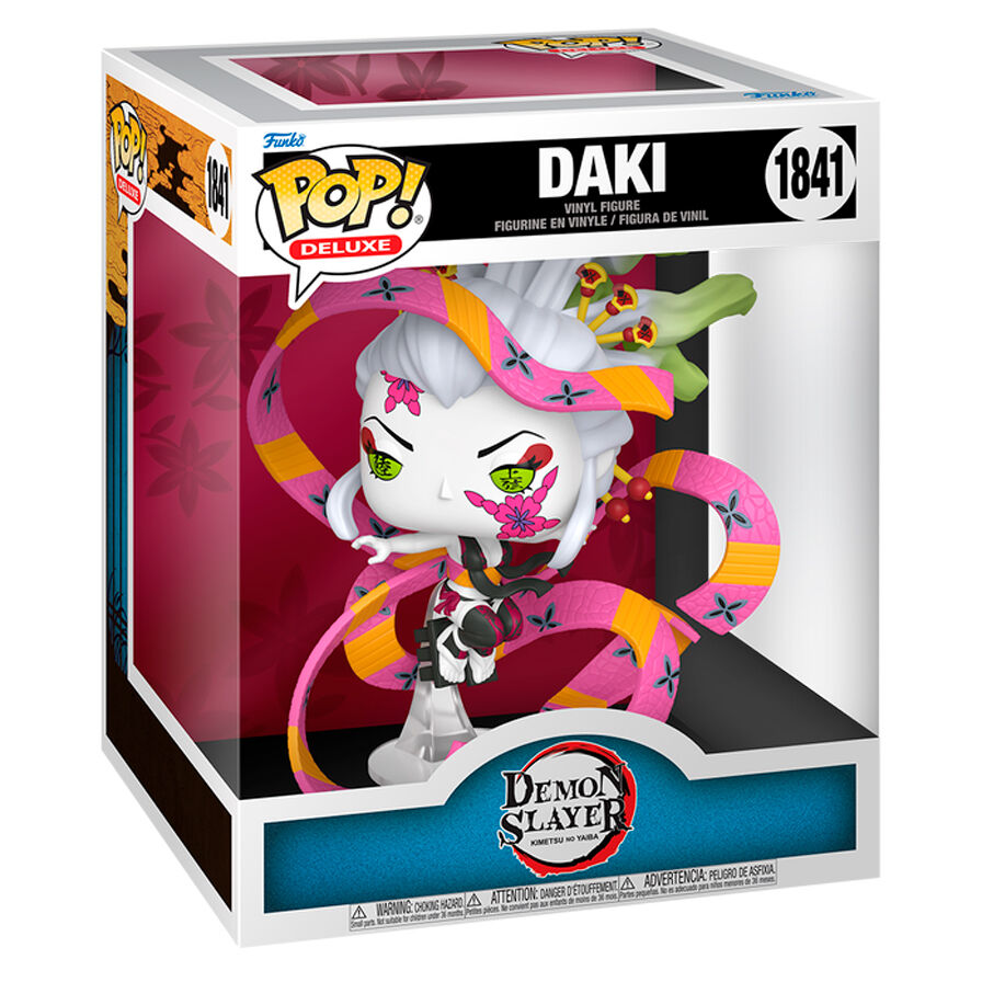 Imagen de Figura Pop Deluxe Demon Slayer Kimetsu No Yaiba Daki parte de nuestra colección en Espadas y más, sitio oficial.