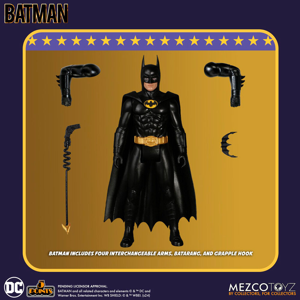 Imagen de Figura Batman 1989 Universe Dc Comics 9,5Cm parte de nuestra colección en Espadas y más, sitio oficial.