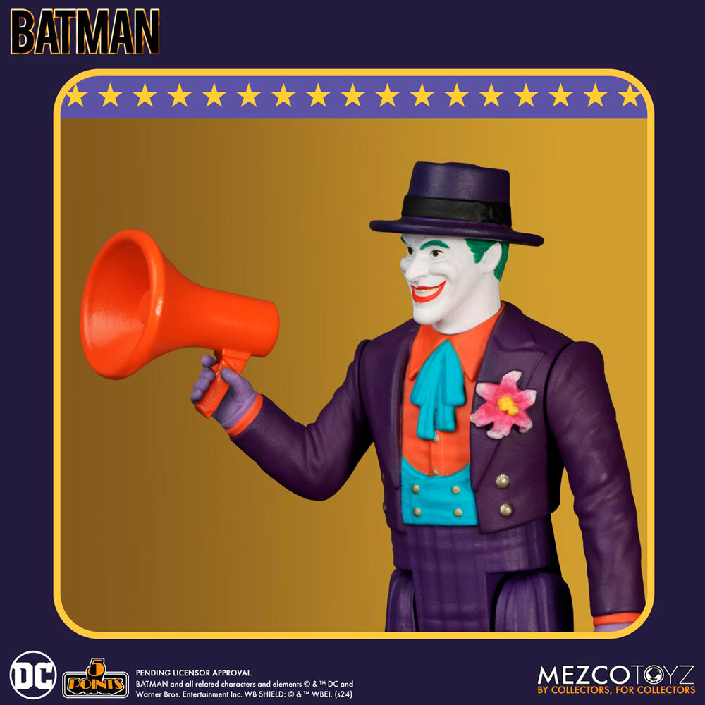 Imagen 1 - Figura The Joker Batman 1989 Universe Dc Comics 9,5Cm