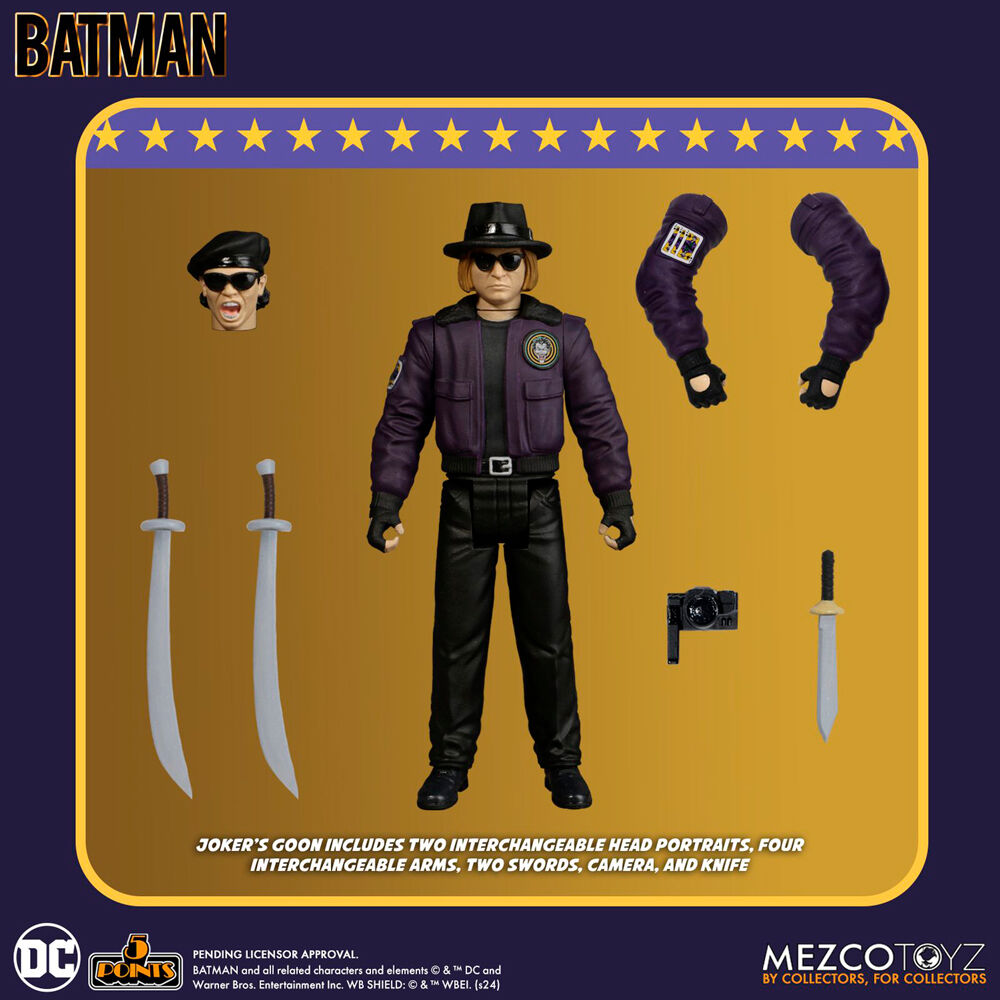 Imagen 1 - Figura Joker Goon Batman 1989 Universe Dc Comics 9,5Cm
