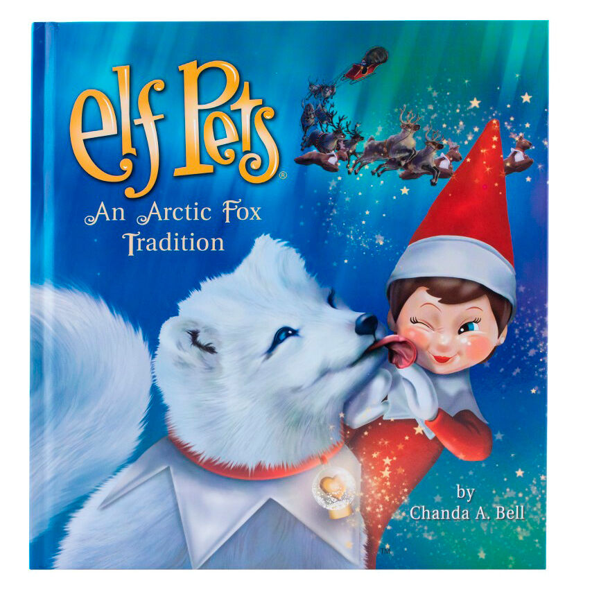 Imagen 2 - Set Cuento + Peluche Zorro Artico Elf Pets Español