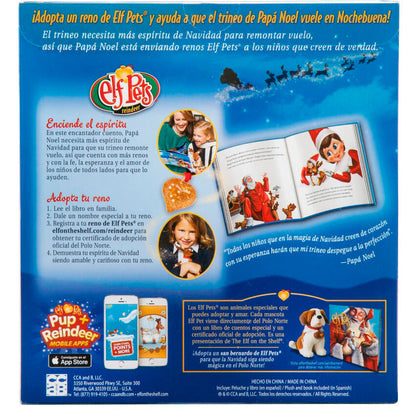 Imagen 4 - Set Cuento + Peluche Reno Elf Pets Español