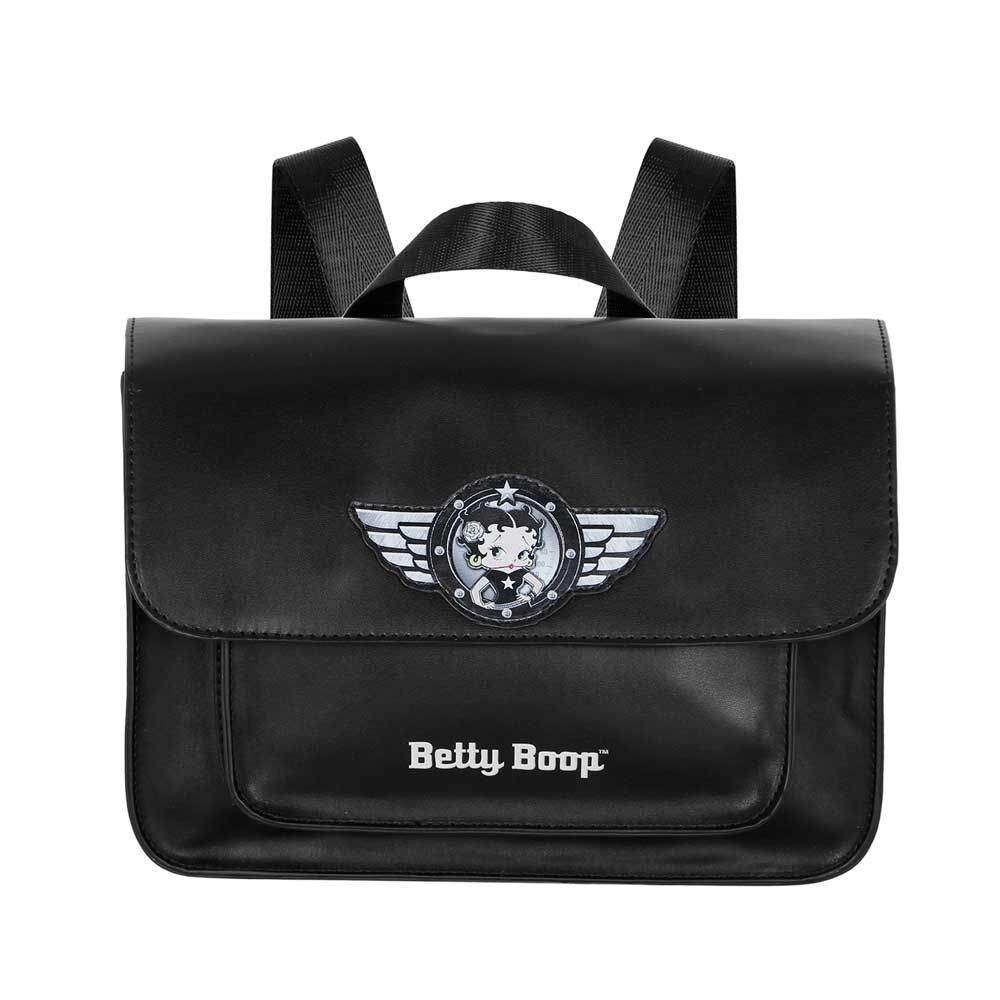 Imagen 2 - Bolso Mochila Motor Love Betty Boop 26Cm