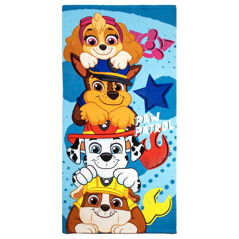 Imagen 1 de Toalla Patrulla Canina Paw Patrol Microfibra 7