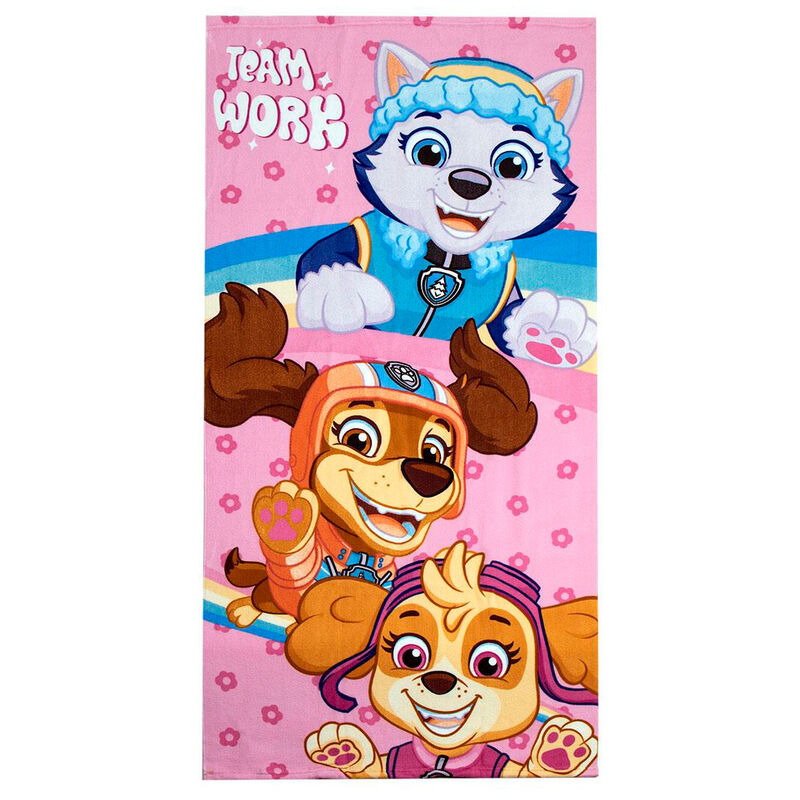 Imagen 1 de Toalla Patrulla Canina Paw Patrol Microfibra 8