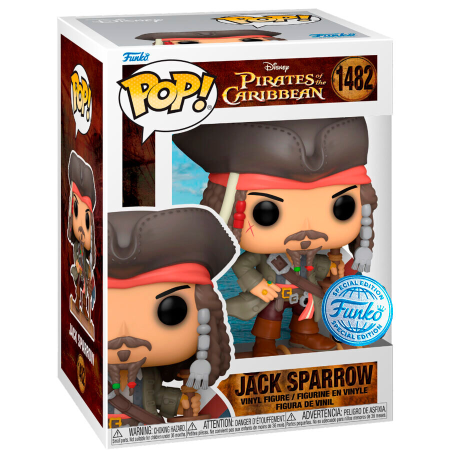 Imagen 2 de Figura Pop Piratas Del Caribe Jack Sparrow Exclusive