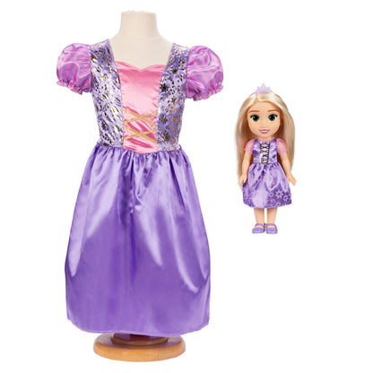 Imagen 2 de Muñeca Rapunzel + Disfraz Disney 38Cm
