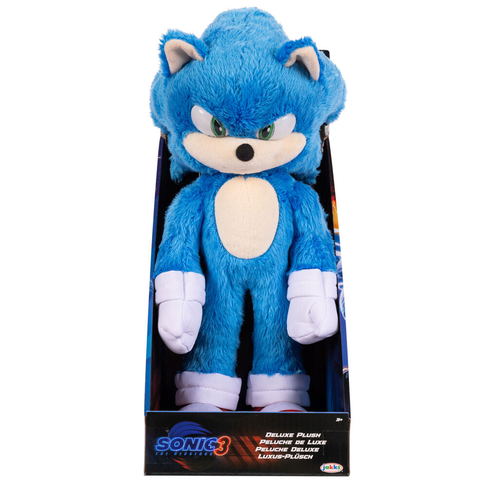 Imagen 1 - Peluche Sonic Deluxe Sonic 3 32Cm