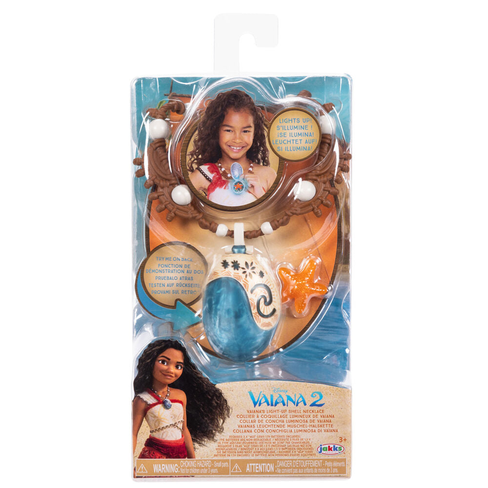 Imagen 1 - Collar Estrella De Mar Musical Vaiana Moana 2 Disney