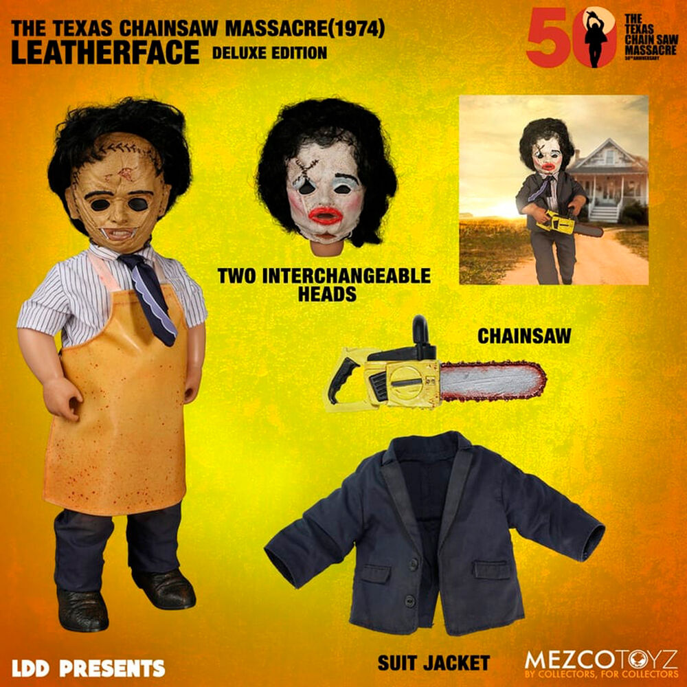 Imagen 6 - Muñeco Leatherface Deluxe Edition 1974 La Matanza De Texas 26Cm