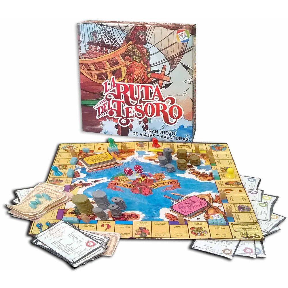 Imagen 1 - Juego Mesa La Ruta Del Tesoro Español