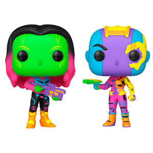 Imagen 1 de Blister 2 Figuras Pop Marvel Guardianes De La Galaxia Gamora & Nebula Exclusive