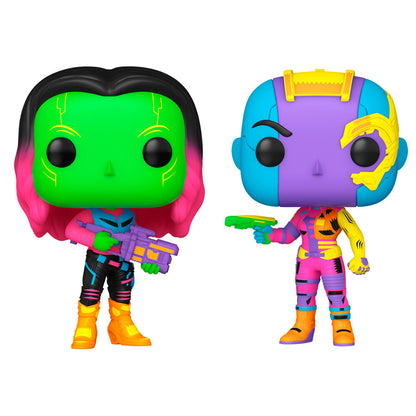 Imagen 1 de Blister 2 Figuras Pop Marvel Guardianes De La Galaxia Gamora & Nebula Exclusive