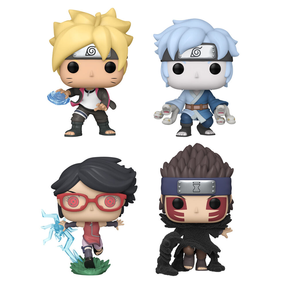 Imagen 1 de Blister 4 Figuras Pop Boruto Exclusive