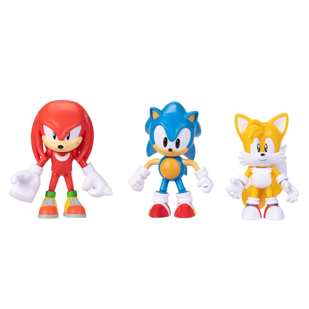 Imagen 2 de Blister 3 Figuras Classic Sonic The Hedgehog 10Cm