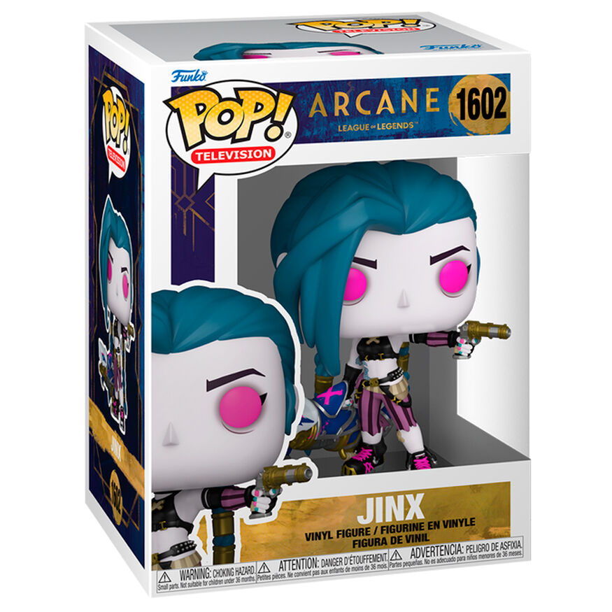 Imagen 2 - Figura Pop League Of Legends Arcane Jinx