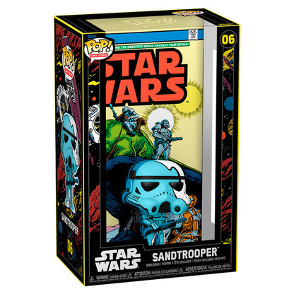 Imagen 2 - Figura Pop Comic Covers Star Wars Sandtrooper