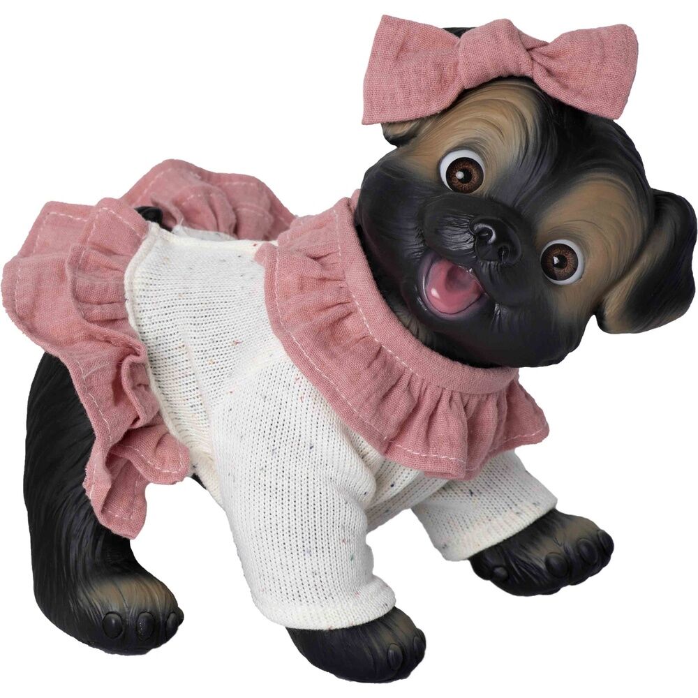 Imagen 1 - Muñeco Bebe Reborn Perrito Lazo